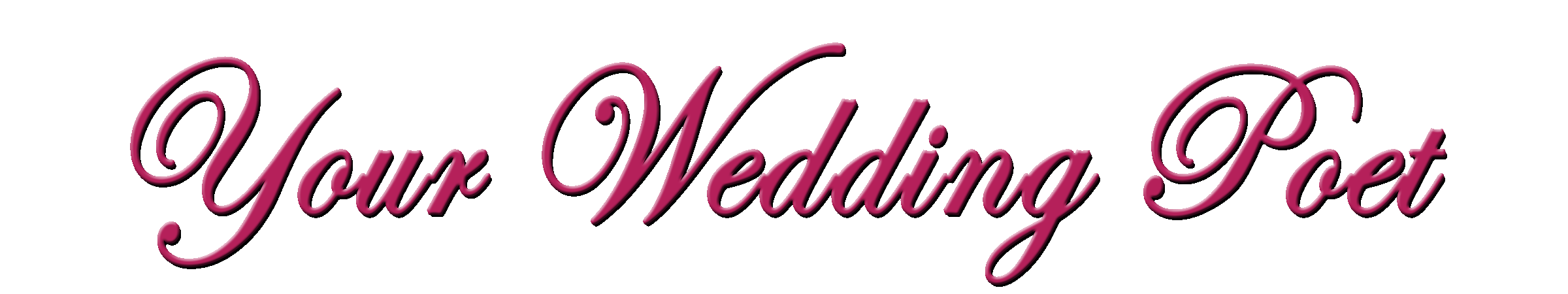 Your Wedding Poet
